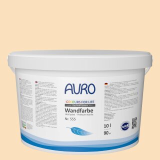 Auro Wandfarbe 555 - Colours for life - K238 grain