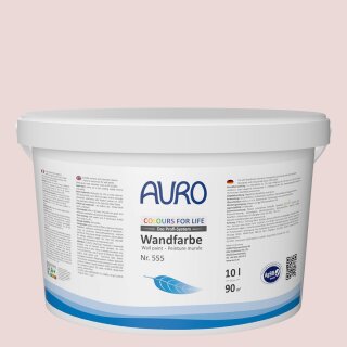 Auro Wandfarbe 555 - Colours for life - K85.2 shadow rose