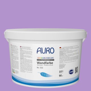 Auro Wandfarbe 555 - Colours for life - lavender posey