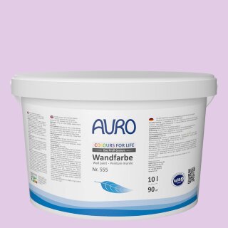 Auro Wandfarbe 555 - Colours for life - lilac whisper 10
