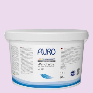 Auro Wandfarbe 555 - Colours for life - lilac whisper 15