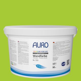 Auro Wandfarbe 555 - Colours for life - lime peel
