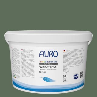 Auro Wandfarbe 555 - Colours for life - moss green