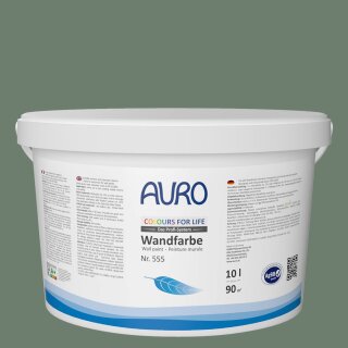Auro Wandfarbe 555 - Colours for life - moss green 05