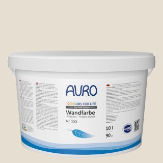 Auro Wandfarbe 555 - Colours for life - natural beige