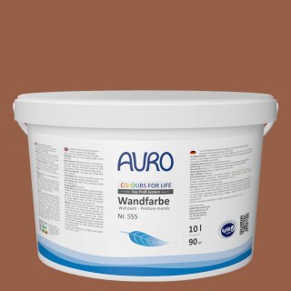 Auro Wandfarbe 555 - Colours for life - nutmeg brown