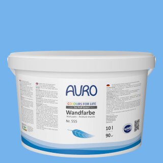 Auro Wandfarbe 555 - Colours for life - ocean blue 10