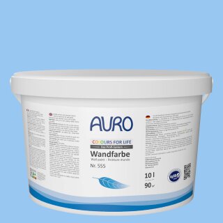Auro Wandfarbe 555 - Colours for life - ocean blue 15