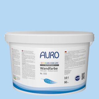 Auro Wandfarbe 555 - Colours for life - ocean blue 20