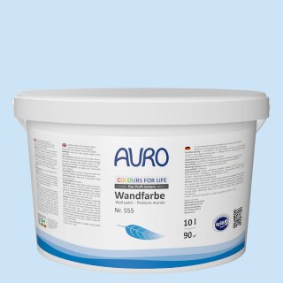 Auro Wandfarbe 555 - Colours for life - ocean blue 25