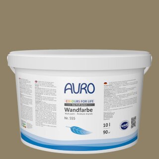 Auro Wandfarbe 555 - Colours for life - olive 05