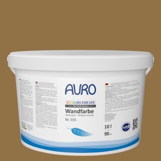 Auro Wandfarbe 555 - Colours for life - olive green