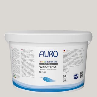 Auro Wandfarbe 555 - Colours for life - pale grey