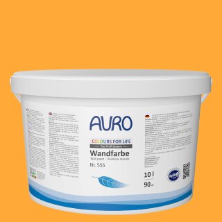 Auro Wandfarbe 555 - Colours for life - pure melon