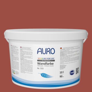 Auro Wandfarbe 555 - Colours for life - red earth