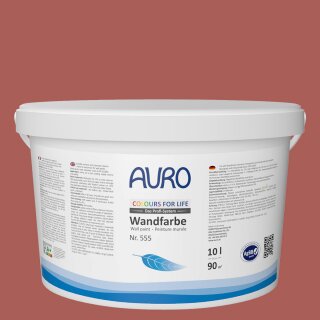 Auro Wandfarbe 555 - Colours for life - red earth 05