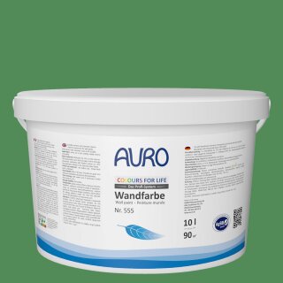 Auro Wandfarbe 555 - Colours for life - reseda green