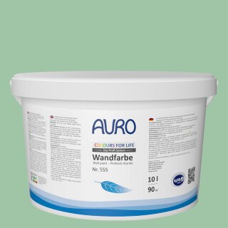 Auro Wandfarbe 555 - Colours for life - reseda green 15