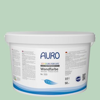 Auro Wandfarbe 555 - Colours for life - reseda green 20