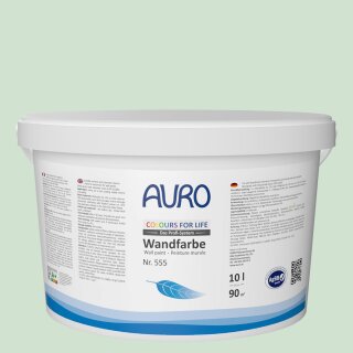 Auro Wandfarbe 555 - Colours for life - reseda green 25