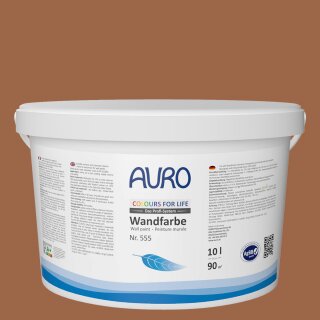 Auro Wandfarbe 555 - Colours for life - rolling tobacco