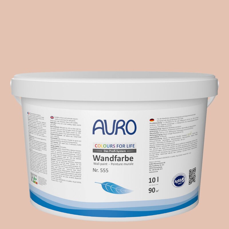 Auro Wandfarbe 555 - Colours for life - rolling tobacco 20