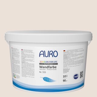 Auro Wandfarbe 555 - Colours for life - rose fog