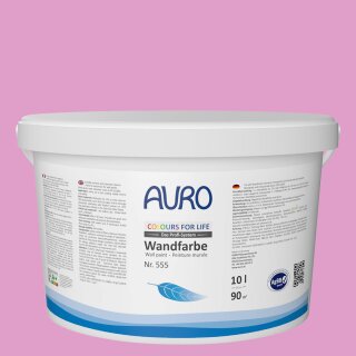 Auro Wandfarbe 555 - Colours for life - rose shade