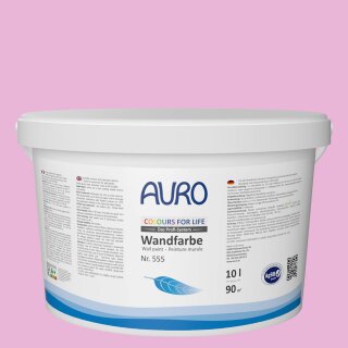 Auro Wandfarbe 555 - Colours for life - rose shade 05