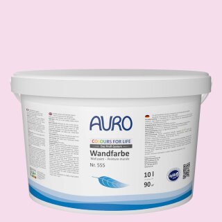 Auro Wandfarbe 555 - Colours for life - rose shade 15