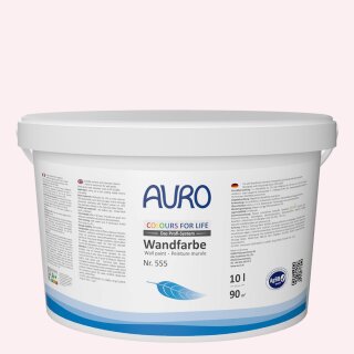 Auro Wandfarbe 555 - Colours for life - rose shade 25