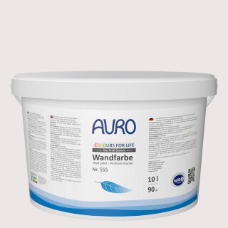 Auro Wandfarbe 555 - Colours for life - rose water