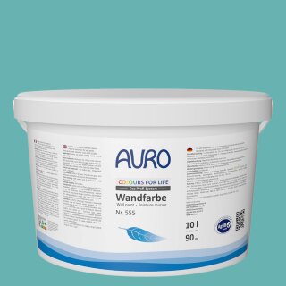 Auro Wandfarbe 555 - Colours for life - shimmering sea