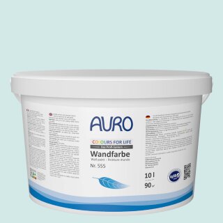 Auro Wandfarbe 555 - Colours for life - shimmering sea 25