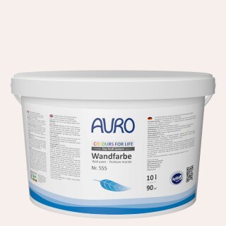Auro Wandfarbe 555 - Colours for life - slight rose