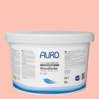 Auro Wandfarbe 555 - Colours for life - smoke orange 20