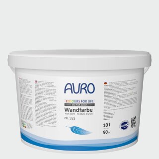 Auro Wandfarbe 555 - Colours for life - snowdrift