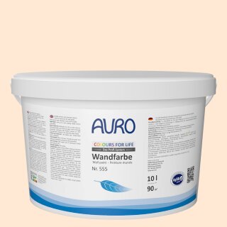 Auro Wandfarbe 555 - Colours for life - soft peach
