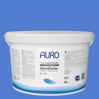 Auro Wandfarbe 555 - Colours for life - sparkling blue
