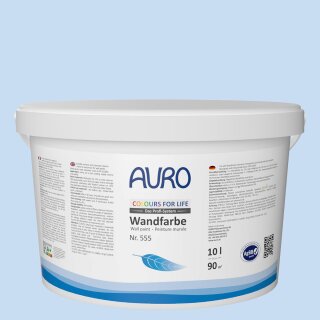 Auro Wandfarbe 555 - Colours for life - sparkling blue 20