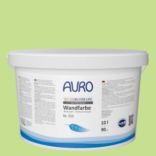 Auro Wandfarbe 555 - Colours for life - spring green 15