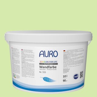 Auro Wandfarbe 555 - Colours for life - spring green 20