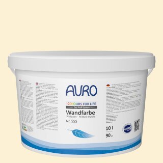 Auro Wandfarbe 555 - Colours for life - sprinkle of yellow
