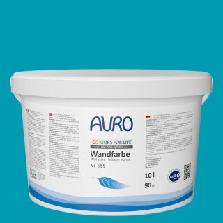 Auro Wandfarbe 555 - Colours for life - teal 05