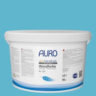 Auro Wandfarbe 555 - Colours for life - teal 10