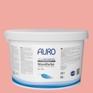 Auro Wandfarbe 555 - Colours for life - terra cotta tone 20