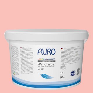 Auro Wandfarbe 555 - Colours for life - terra cotta tone 25