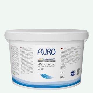 Auro Wandfarbe 555 - Colours for life - touch of blue