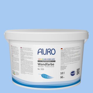 Auro Wandfarbe 555 - Colours for life - true blue 15