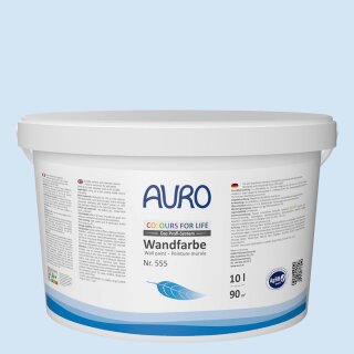 Auro Wandfarbe 555 - Colours for life - true blue 25